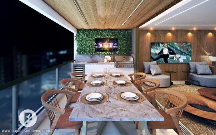 Imagem Cobertura+DCE [208m²] ÷ 120 meses, 3ª Quadra da Ponta Verde