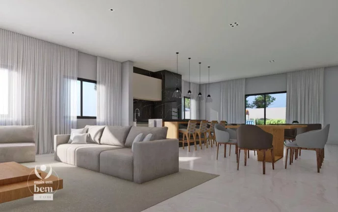 Imagem Apartamento novo com 2 quartos (1 suíte), sacada com churrasqueira à venda por R$ 587.822,80 - Boa Vista - Curitiba/PR