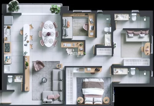 Imagem Alt. 65 Home design - Apartamento ALT- 65, à venda no bairro Setor Bela Vista - Goiânia/GO