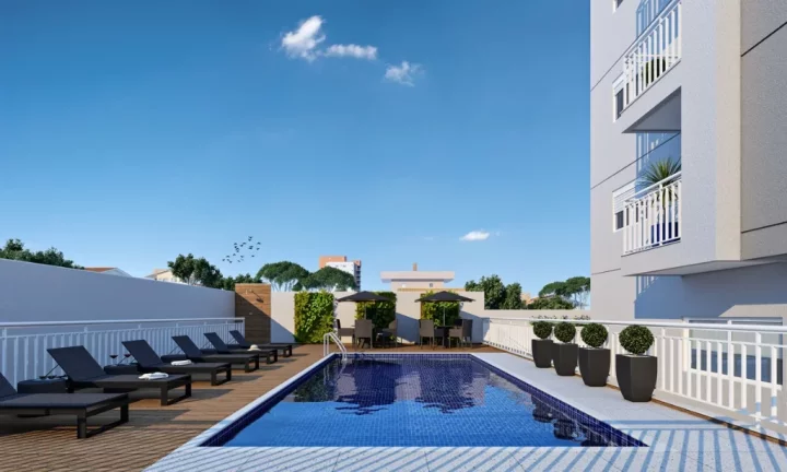 Imagem Apartamento à venda em Santo André-SP, bairro Campestre: 2 quartos, 1 suíte, 2 banheiros, 2 vagas na garagem. Conheça o Lincoln Residencial!