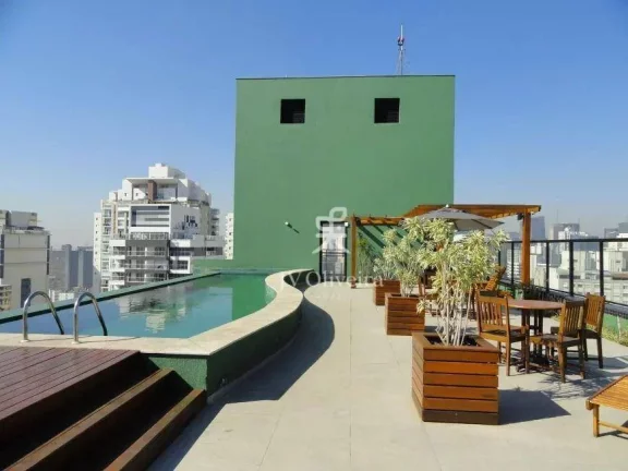 Imagem Apartamento com 1 dormitório para alugar, 34 m²- Consolação - São Paulo/SP
