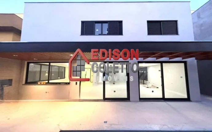 Imagem Casa nova a venda, no Residencial Villa D'Áquila, Piracicaba com 4 suítes!!