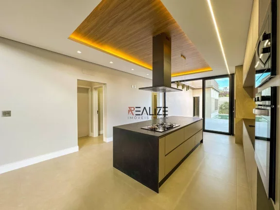 Imagem Casa Térrea Alto Padrão em Condomínio Nobre de Indaiatuba – 4 Suítes