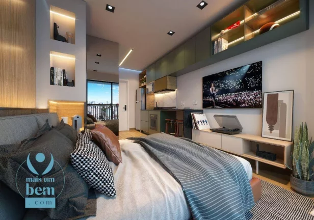 Imagem Apartamento com 2 quartos à venda, 51 m² por R$ 597.619,93 - Centro - Curitiba/PR