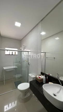 Imagem Venda, casa, 3 quartos, sendo todos suítes, uma com closet, Varanda gourmet clim