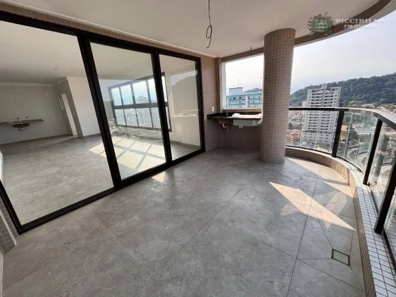 Imagem Apartamento com 3 dormitórios à venda, 132 m² por R$ 1.980.000,00 - Canto do Forte - Praia Grande/SP