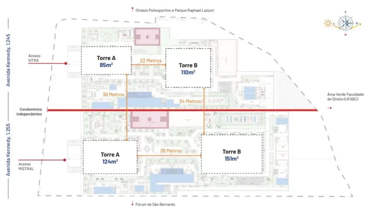 Imagem Apartamento para Venda em São Bernardo do Campo / SP no bairro Jardim do Mar