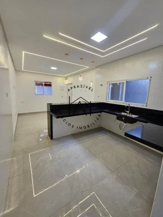 Imagem Casa para Venda em Praia Grande, Mirim, 2 dormitórios, 2 suítes, 3 banheiros, 2 vagas