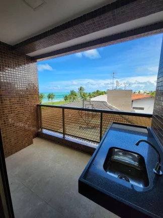 Imagem Apartamentos a beira mar com área de lazer na cobertura na praia Formosa em Cabedelo - AP0170