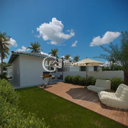 Imagem Casa em Condomínio à Venda em Campo Grande-MS - Jardim Tarumã 2 Quartos, 1 Banheiro, 1 Vaga de Garagem 42m² de Área