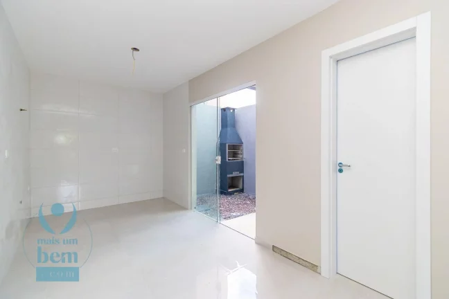 Imagem Sobrado novo com 3 quartos (1 suíte) à venda por R$ 465.000 - Campo Comprido - Curitiba/PR