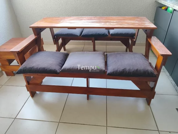 Imagem Portal Dos Parques - Apartamento em Setor Negrão de Lima, Goiânia/GO, com 76m², 3 quartos 1 suíte, comp´leto em armarioss,