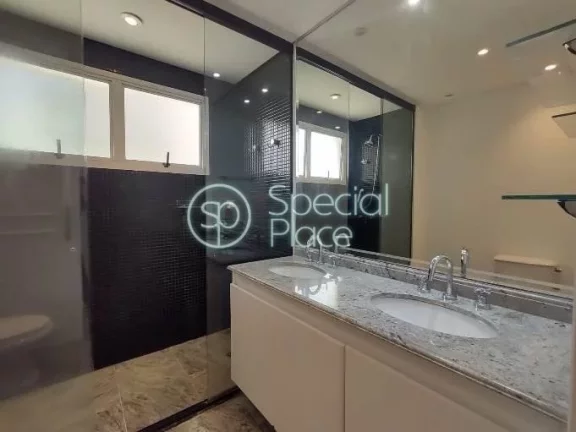 Imagem Ótimo apartamento à venda no Brooklin - Área: 167,00m² - Living amplo com terraço - Sala de Jan...