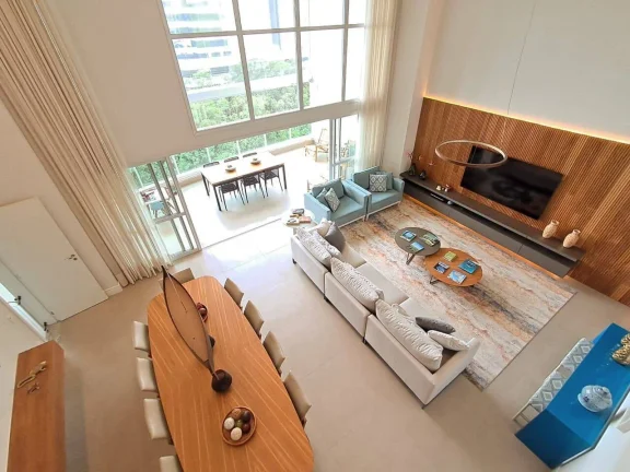 Imagem Apartamento com 4 dormitórios, 328 m² - venda por R$ 5.500.000,00 ou aluguel por R$ 39.450,00/mês - The Lake Gramercy Park - Barueri/SP