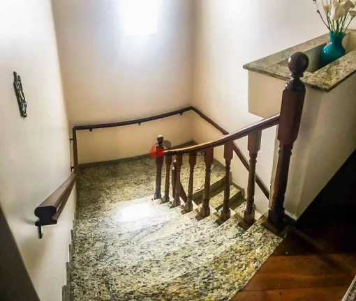 Imagem Sobrado à venda 5 Quartos, 2 Suites, 6 Vagas, Vila Sacadura Cabral, Santo André - SP