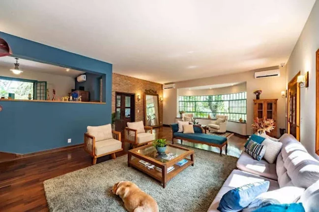 Imagem Cond Palos Verdes - 3 lotes (4.373m²) 6 dorm/4sts, reformada e modernizada