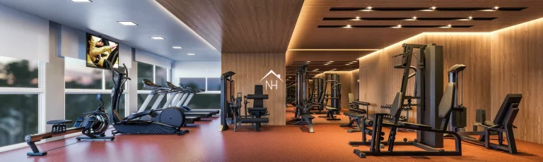 Imagem Studio de 25m² com Dormitório, Varanda, Terraço Externo com Horta, Salão de Festas, Piscina com Spa, Deck Molhado, Fitness, Churrasqueira, Espaço Zen