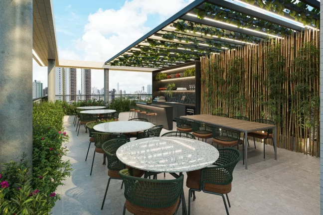 Imagem Cobertura Duplex com piscina privativa próximo ao Parque Linear Parahyba 2 no Aeroclube / Bessa - CO0102
