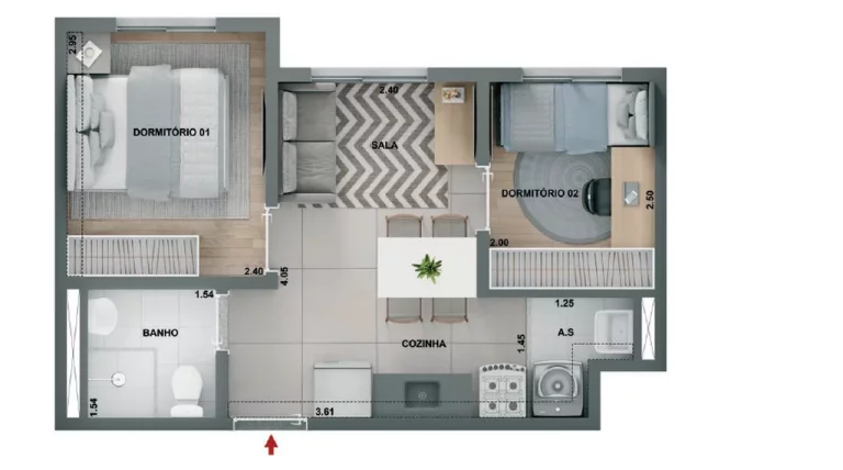 Imagem APARTAMENTO RESIDENCIAL em São Paulo - SP, Barra Funda