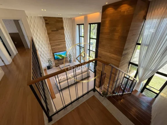 Imagem Casa Sobrado, 3 dormitórios (1 suíte), 4 vagas, Ecopark Bourbon, Caçapava.