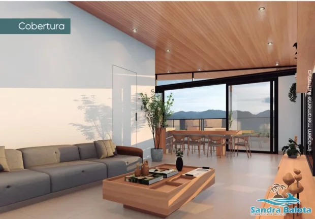 Imagem apartamentos com 1 e 2 dormitórios no centro de Ubatuba