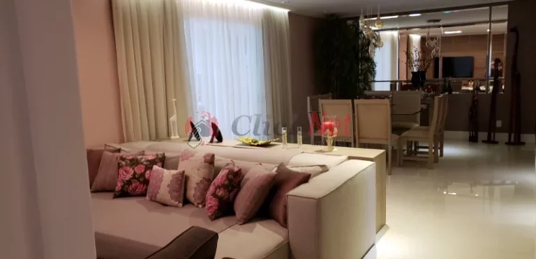 Imagem Lindo apartamento todo mobiliado à venda, de fino acabamento no Centro, São Bernardo do Campo, com 3 suítes, 3 vagas, 155 m².