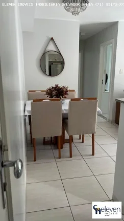 Imagem Apartamento para Locação em Salvador, Alphaville I, 2 dormitórios, 1 suíte, 3 banheiros, 2 vagas