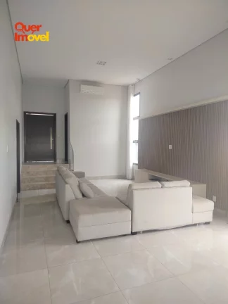 Imagem Linda Casa em Condomínio à Venda em Ribeirão Preto-SP, Bairro Vila do Golf! 3 Quartos, 3 Suítes, 1 Sala, 5 Banheiros, 4 Vagas de Garagem, 208m²!