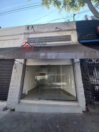 Imagem SALÃO COMERCIAL PARA ALUGAR NA MOOCA REFORMADO, PORTAS NOVAS DE VIDRO E DE AÇO 40m bem espaçoso P?(C) direito alto