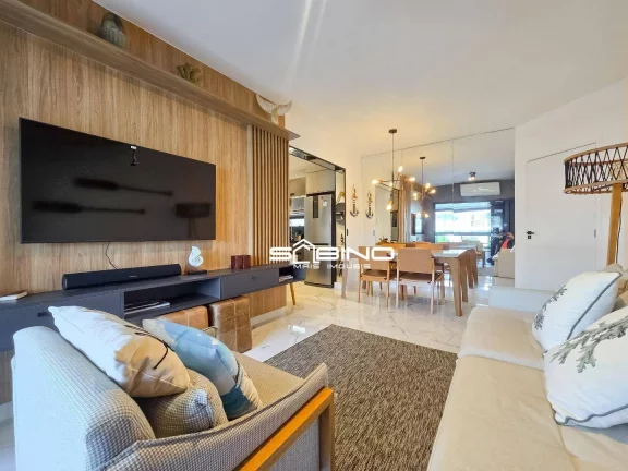 Imagem Apartamento à venda, 3 dormitórios 1 suíte 94m² de área útil, 2 vagas – Riviera de São Lourenço.