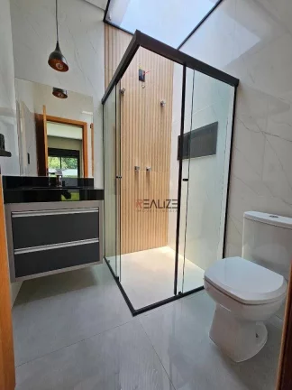Imagem Casa com quintal fundo área verde e 3 dormitórios à venda, 152 m² por R$ 1.300.000 - Condomínio Fechado - Indaiatuba/SP