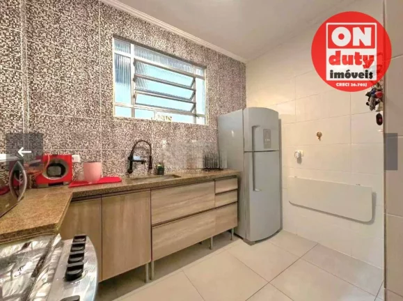 Imagem Apartamento com 2 quartos à venda, 70 m² por R$ 480.000 - Embaré - Santos/SP