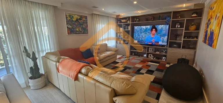 Imagem Apartamento de luxo no Condomínio Iepe Golf: 3 quartos, 3 suítes, 3 salas, 4 banheiros, 3 vagas, 185m² no Jardim Marajoara.