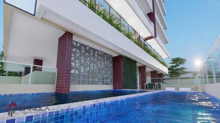Imagem Apartamento à venda, 76 m² por R$ 505.000,00 - Vila Tupi - Praia Grande/SP
