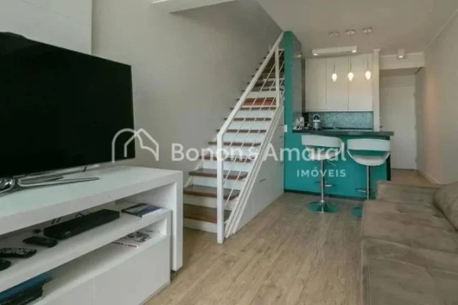 Imagem Apartamento duplex á venda localizado no bairro Cambuí em Campinas.

O imóvel possui 60m², ampla...