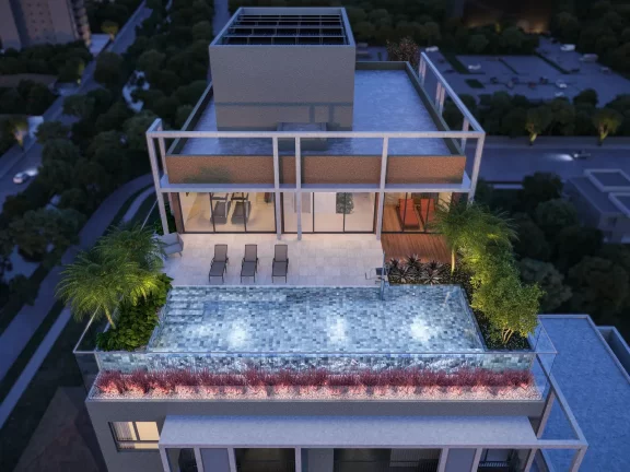 Imagem APARTAMENTO com 1 dormitório à venda com 48.24m² por R$ 496.021,64 no bairro Centro Cívico - CURITIBA / PR