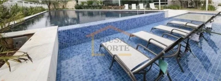 Imagem Apartamento mobiliado com 39m², 1 suíte, varanda, ar-condicionado na sala e no quarto, cozinha equ...