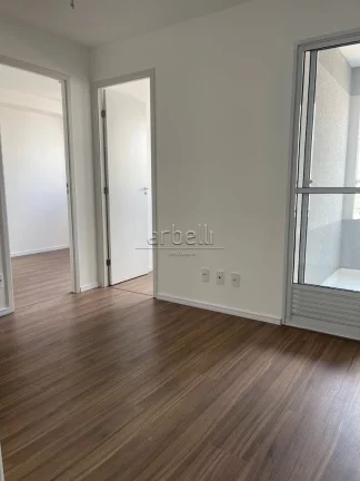 Imagem Apartamento com 2 dormitórios, sala conjugada com cozinha, varanda, banheiro, área de serviços, s...