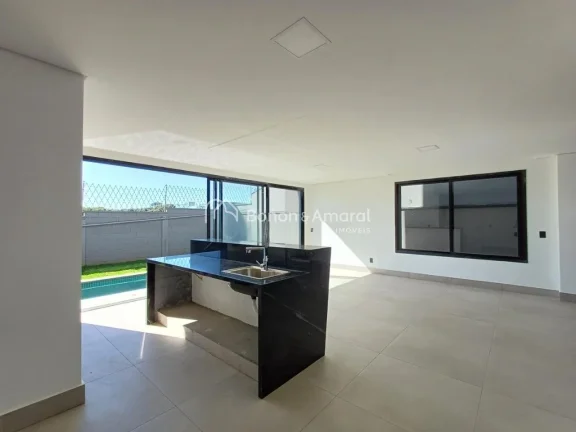 Imagem Sobrado à venda em condomínio fechado, com excelente padrão construtivo e ótima distribuição d...