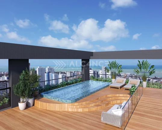 Imagem Apto Alto Padrão - 3 Suítes - 128,97 m² - Jardim Oceania, João Pessoa/PB