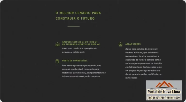 Imagem Galpões Comerciais com Alta Rentabilidade em Betim ? Invista com 8% de Sinal