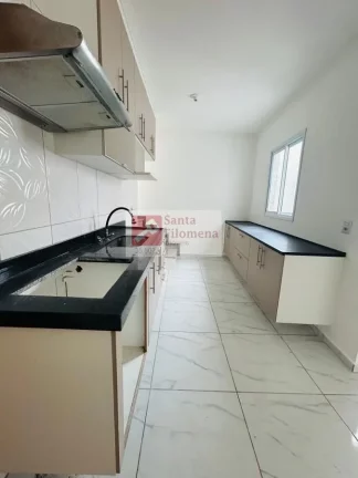 Imagem Cobertura para Locação em Santo André, Vila Scarpelli, 2 dormitórios, 1 suíte, 2 banheiros, 2 vagas