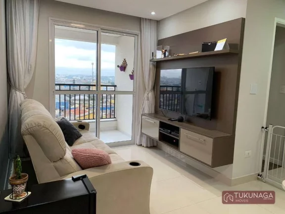 Imagem Apartamento com 2 dormitórios à venda, 57 m² por R$ 498.000,00 - Vila Galvão - Guarulhos/SP