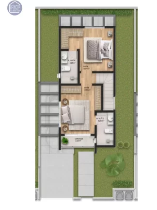 Imagem Casa Duplex 2 Suítes!