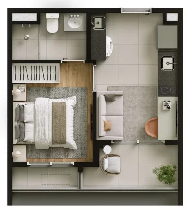 Imagem Look Berrini - Residencial