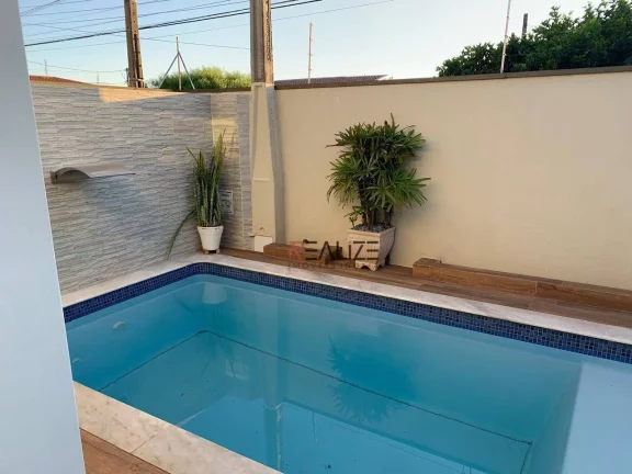 Imagem Casa com piscina e 3 dormitórios à venda, 139 m² por R$ 1.010.000 - Jardim Olinda - Indaiatuba/SP