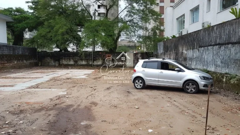 Imagem Terreno comercial para locação em Guarujá-SP, bairro Pitangueiras, 654,00 m² de área.