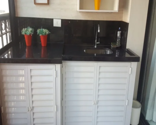 Imagem Apartamento reformado com vista e lazer no calçadão