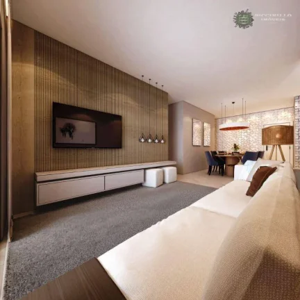 Imagem Apartamento com 3 dormitórios à venda, 134 m² por R$ 1.372.512,00 - Canto do Forte - Praia Grande/SP