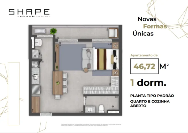 Imagem SHAPE Aptos. de 46 a 79m² ALPHAVILLE